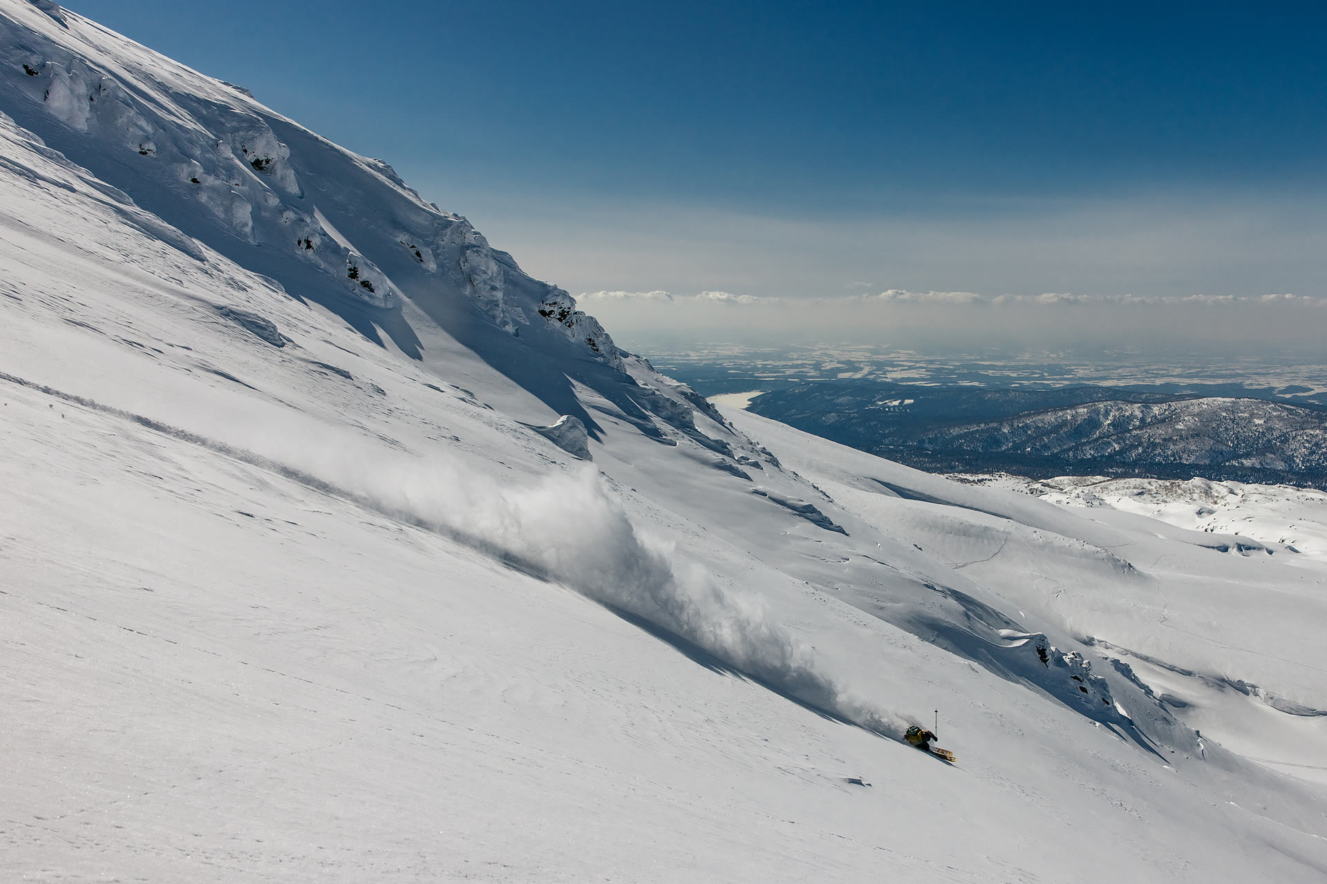 額装写真 No.17 skier: Shun Hirayama / photo: Yuta Nakamura
