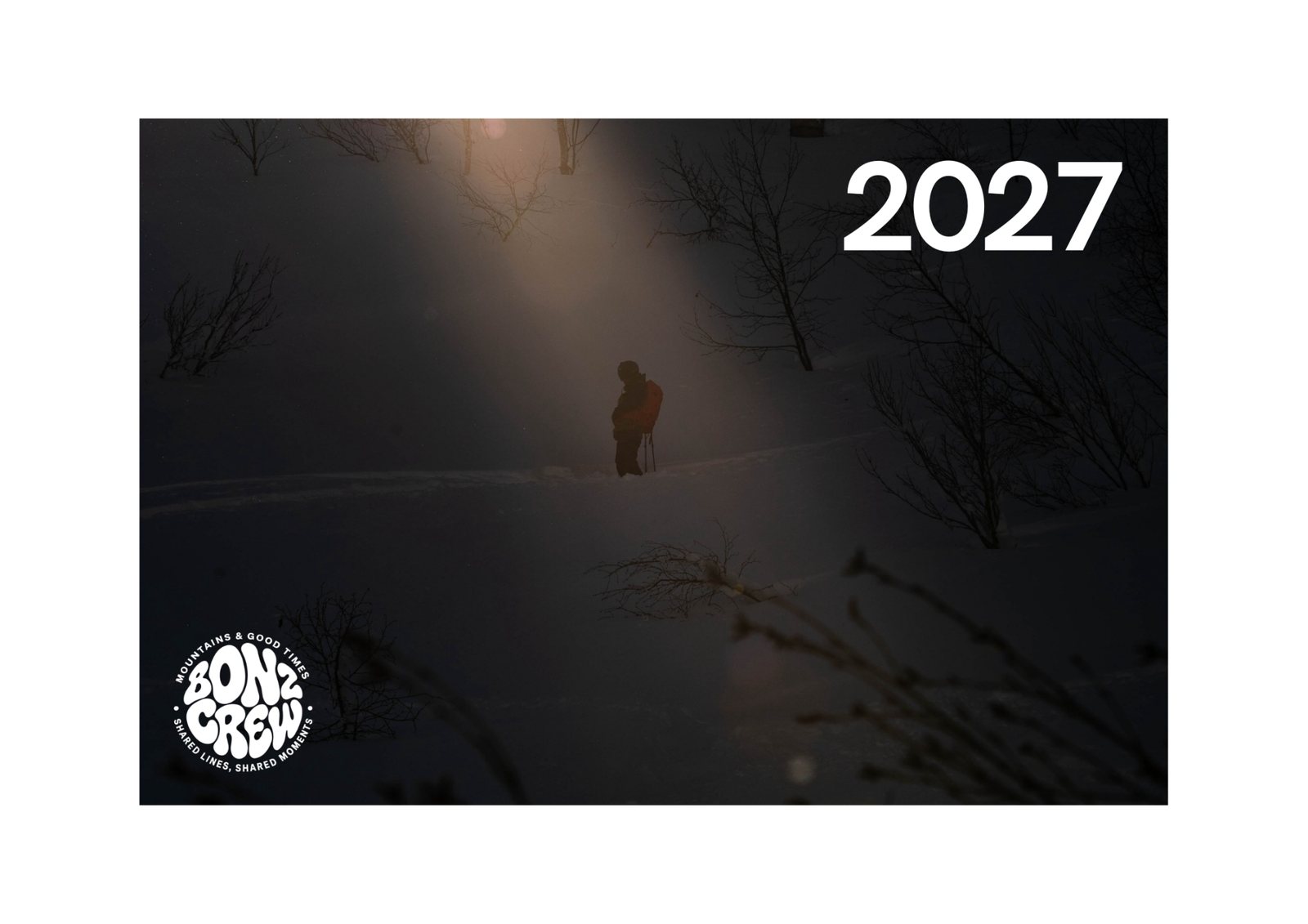 Bonz カレンダー 2027 の表紙